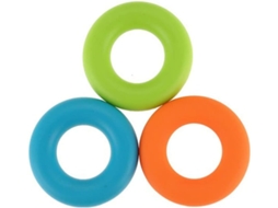 Conjunto De 3 Anéis Silicone Para Treinamento Força E Fitness, Fortalecimento Muscular, Suporte Simples Em Silicone Para