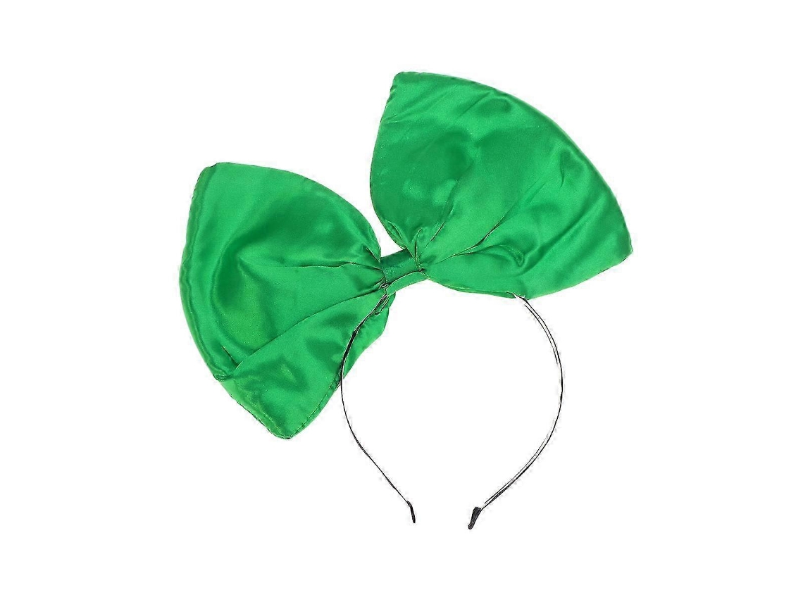 Faixa De Cabeça Com Laço, Verde, Natalina, Para Mulheres