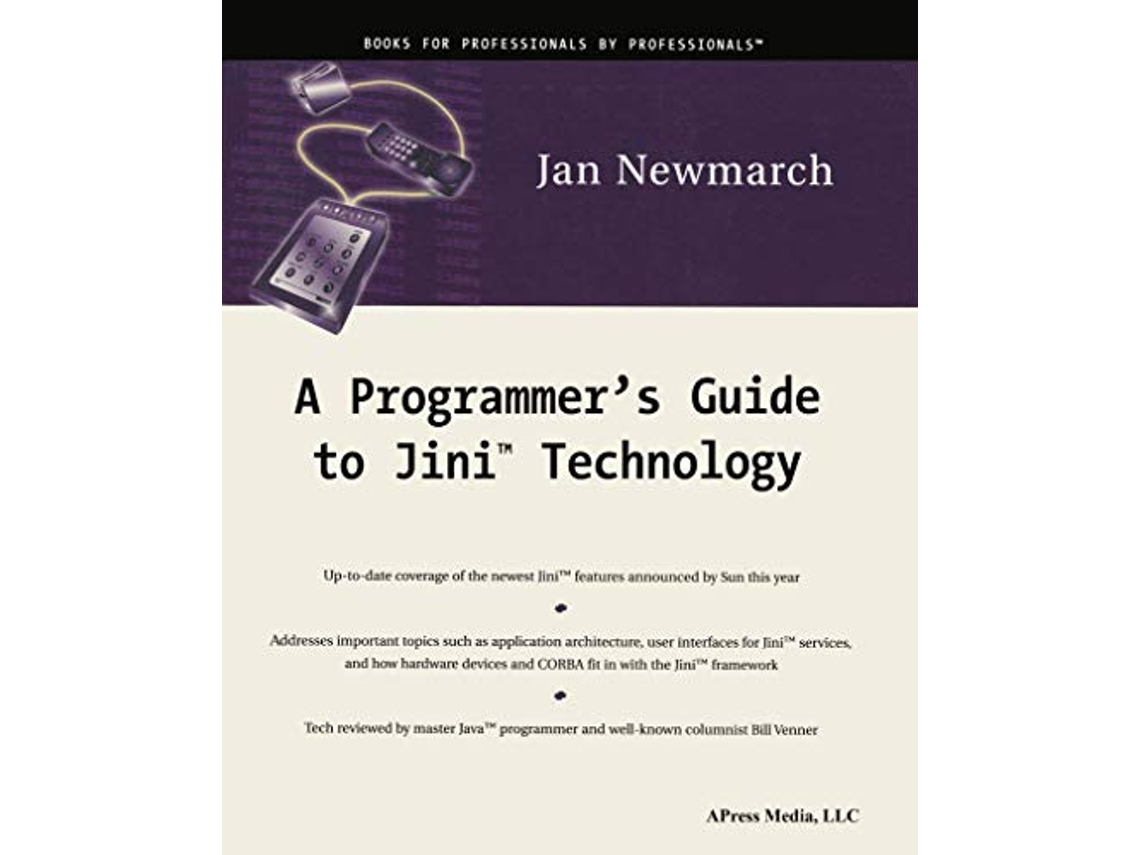 Livro A Programmers Guide to Jini Technology de Jan Newmarch (Inglês)