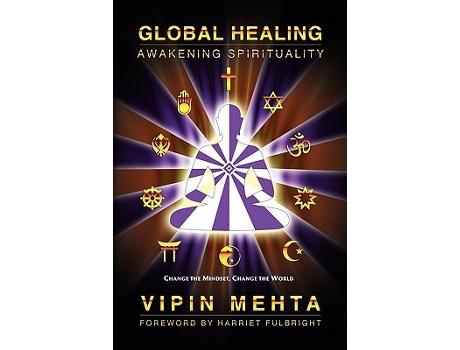 Livro Global Healing Awakening Spirituality de Vipin Mehta (Inglês)
