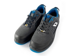 Sapatilhas De Trabalho Segurança S1P Pro Sport Tamanho 41 Cinzento/Azul Omp Meccanica