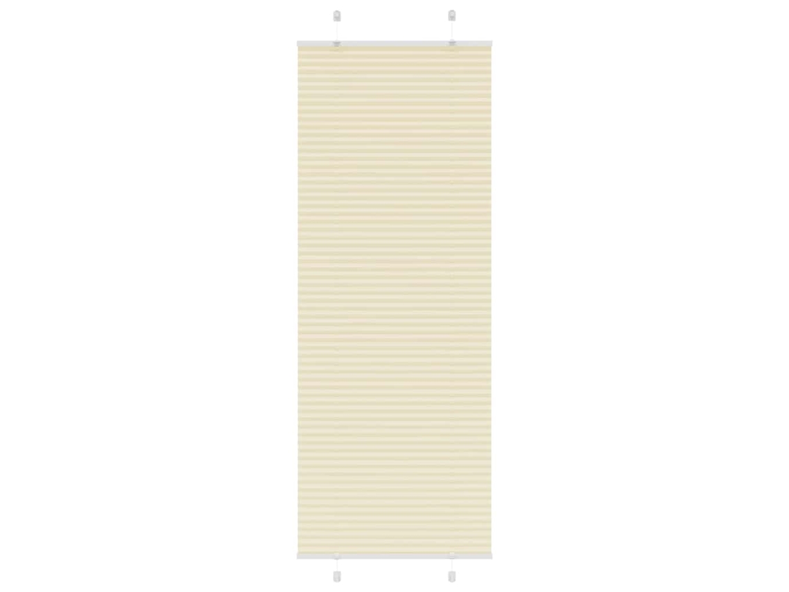 Pleated Blind, Pleated Blinds Vidaxl Creme Poliéster (80 X 200 Cm)