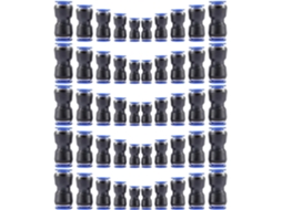 Conjunto de 50 conexões pneumáticas de engate rápido CHABERLU