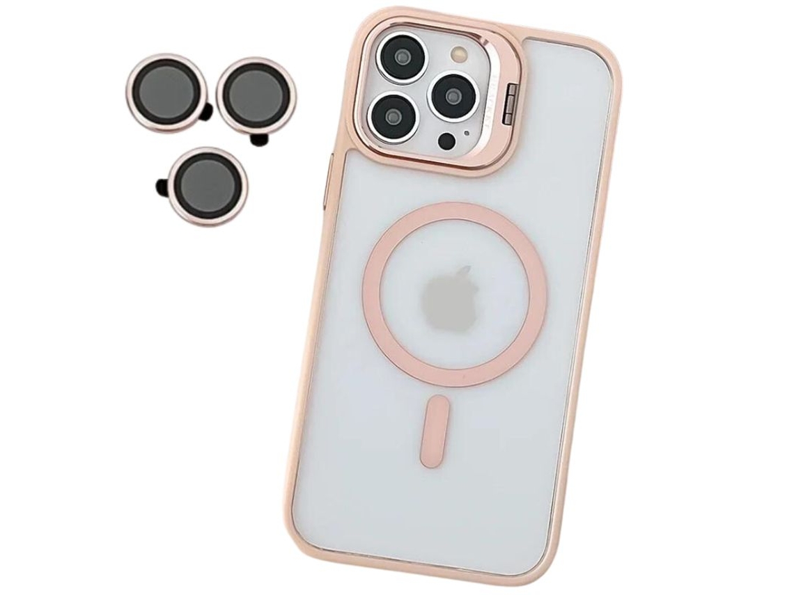 Lente para Telefone Magview Magsafe Câmara para iPhone 12 pro max ANTIIMPACTO! Rosa