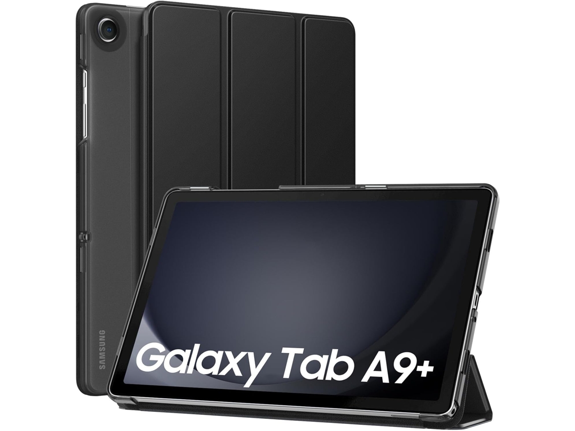Yunzii Capa Protetora Para Galaxy Tab A9+/a9 Plus De 11 Polegadas, Perfeita Para Tablet Tab A9 Plus (sm-x210/x216/x218), Preta
