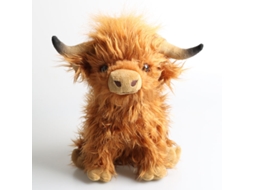 Peluche GEELY Réplica Da Scottish Highland Shaggy Cowcastanho (Idade Mínima Recomendada: 1 ano)