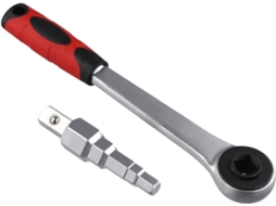 Chave De Escala Aço Carbono 10-21 Mm Com Cabo Catraca Para Válvula E