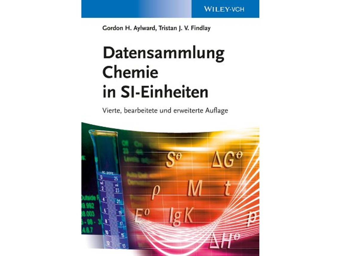 Livro Datensammlung Chemie in SIEinheiten de Gordon Findlay Tristan Aylward (Alemão)
