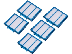 Kit Com 5 Filtros De Reposição Para Aspirador Robô Shark, Compatível