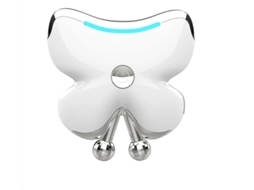 Guaxá Facial Microcorrente Ferramenta Massageadora Facial Ferramenta Massageadora Facial Massageador Facial Branco E Prata Yizhood