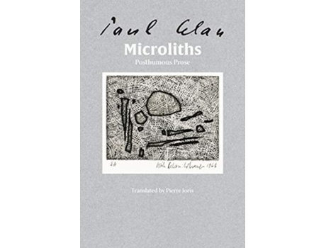 Livro Microliths They Are Little Stones Posthumous Prose de Paul Celan (Inglês)