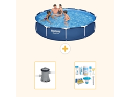 Bestway Piscina Bestway Steel Pro Redonda - 366x76 Cm - 3-peças S22310