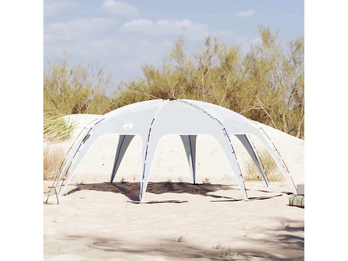Vidaxl Tenda De Festas Impermeável Cinzento