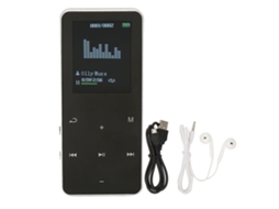 Aetheria reprodutor Mp3 Mp4 8g Bluetooth 4.2 Tela 1.8 Polegadas Portátil com Dicionário de Tradução Prata