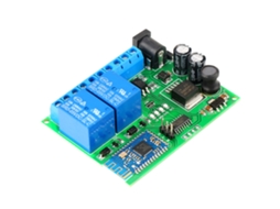 Interruptor De Controle Remoto Sem Fio Bluetooth 2 Canais Para Ios Android Led Motor