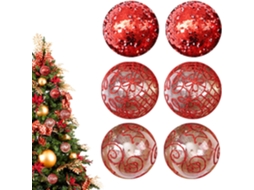 Conjunto De Bolas De Natal Decorativas Para Pendurar |