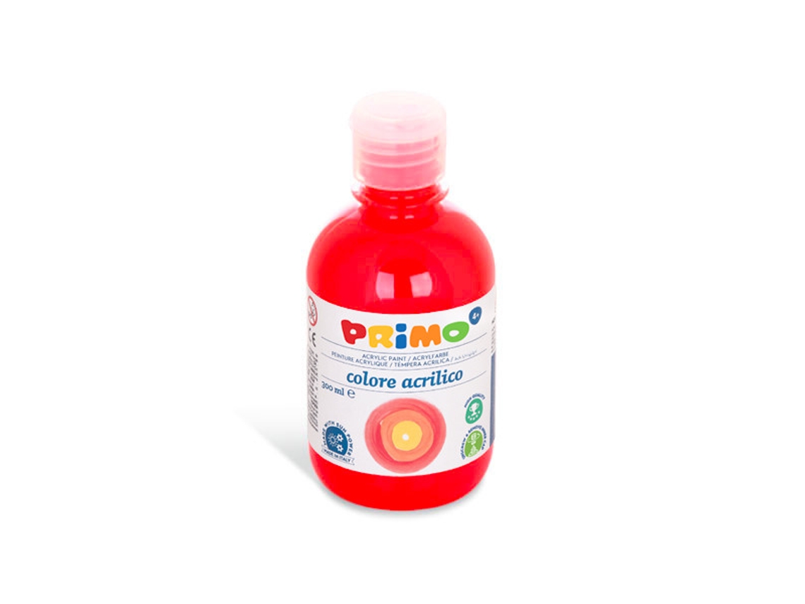 PRIMO 400Ta300300 Tinta Acrílica 300 Ml Garrafa Vermelha