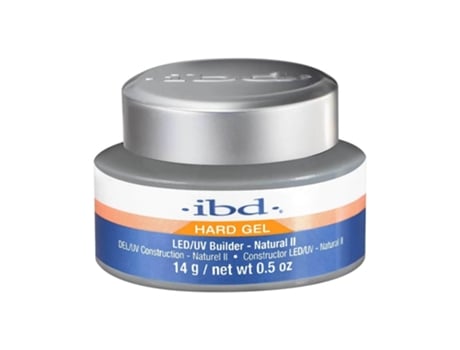 Gel Construtor Ibd Hard Builder Led/uv Natural Ii, 14g