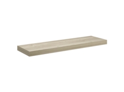Prateleira de Parede Suspensa 80x23,5x3,8cm MDF Carvalho MAISON EXCLUSIVE