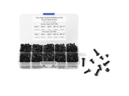 Conjunto De 720 Parafusos Sextavados M3, 4 Mm, 6 8 10 E 12 Em Aço Liga