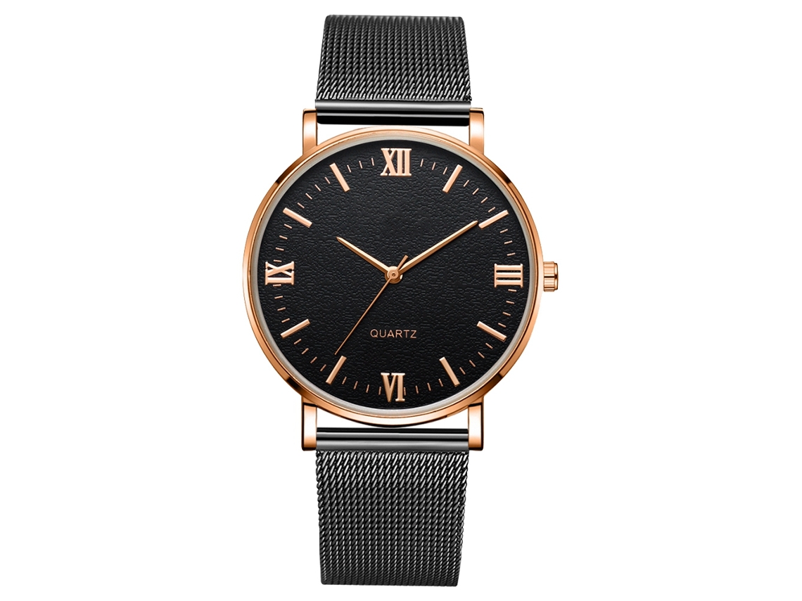 Reloj Casual De Moda Unisex Gaiety De Cuarzo Con Correa De Aleación
