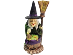 Decoração De Halloween Com Bruxos E Bruxas | Estatuetas De | Bruxos E Bruxas