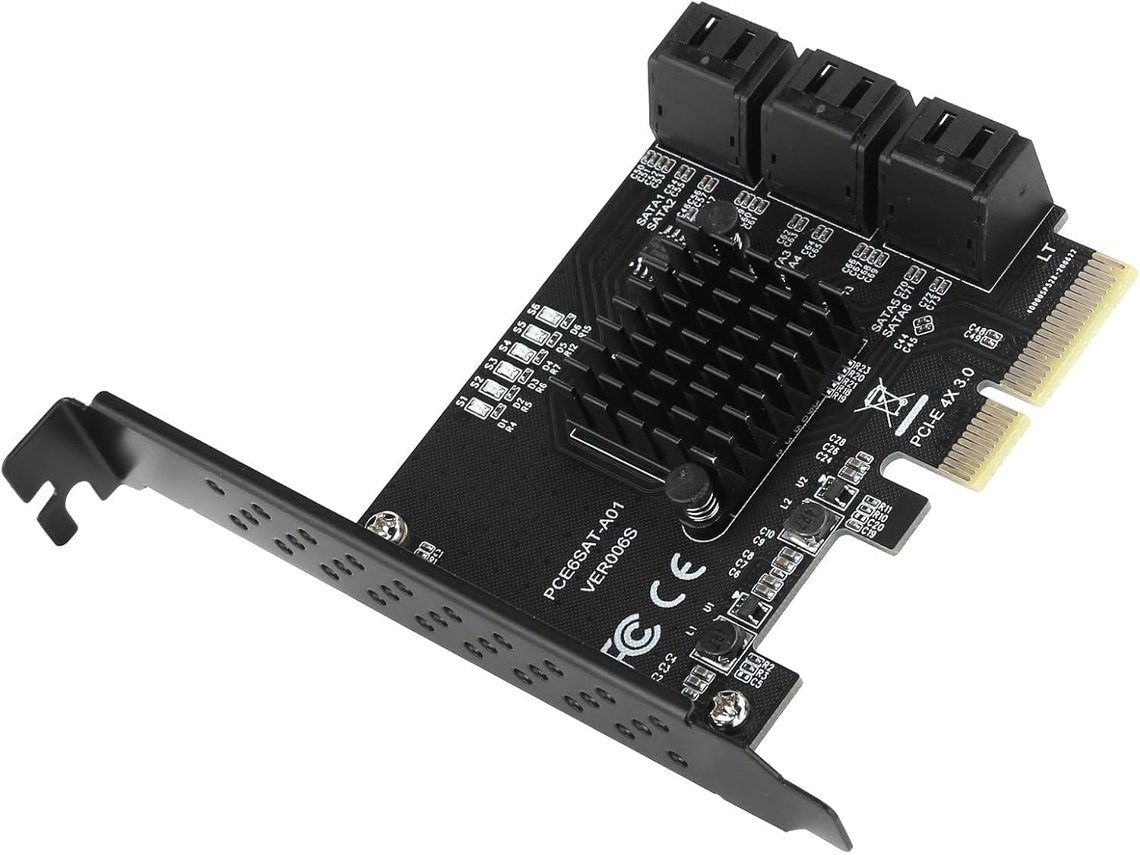 Adaptador De Hub Interface Placa Expansão Pcie 3.0 Gen3 4x Para 10 E