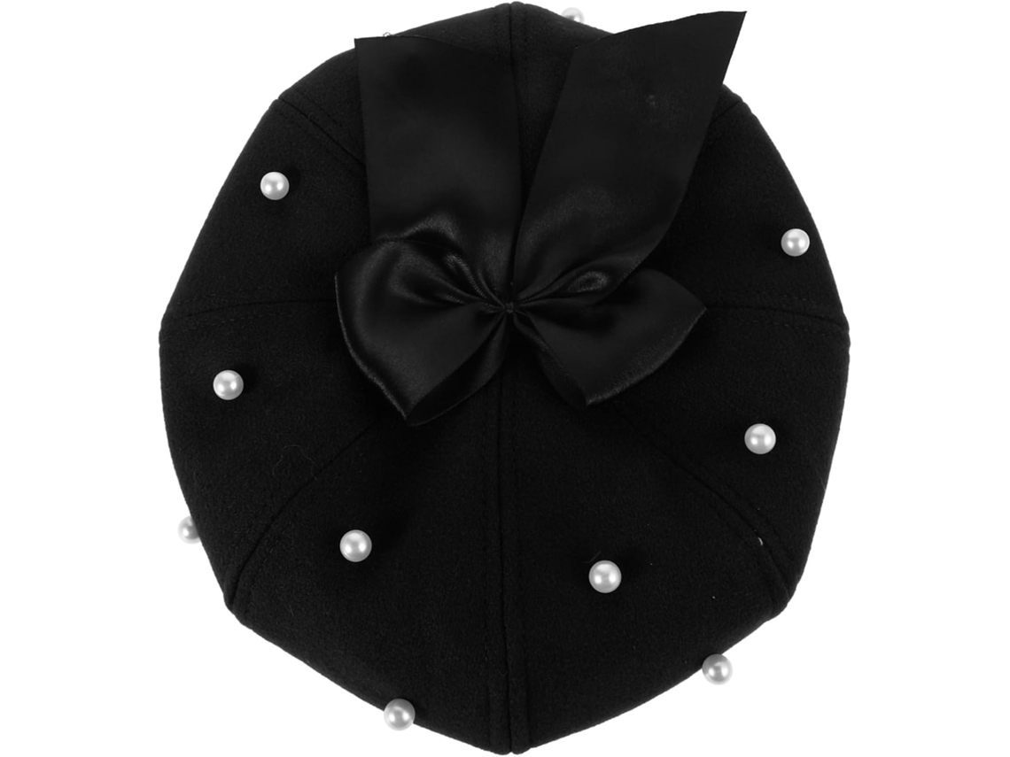 Bonés De Pérolas Femininos, Chapéu Octogonal Feminino De Pérolas, Boné Octogonal, Chapéus