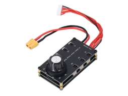 Placa De Carga Em Série 1s 6 Canais Para Baterias Lipo Com Conectores Ph2.0 E A30