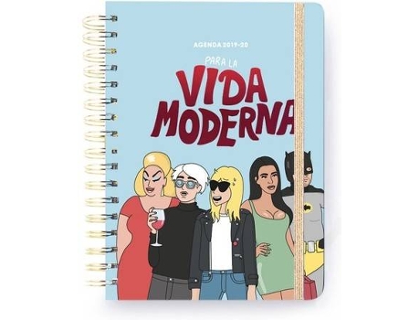 Agenda Escolar MODERNA DE PUEBLO (2019/2020)
