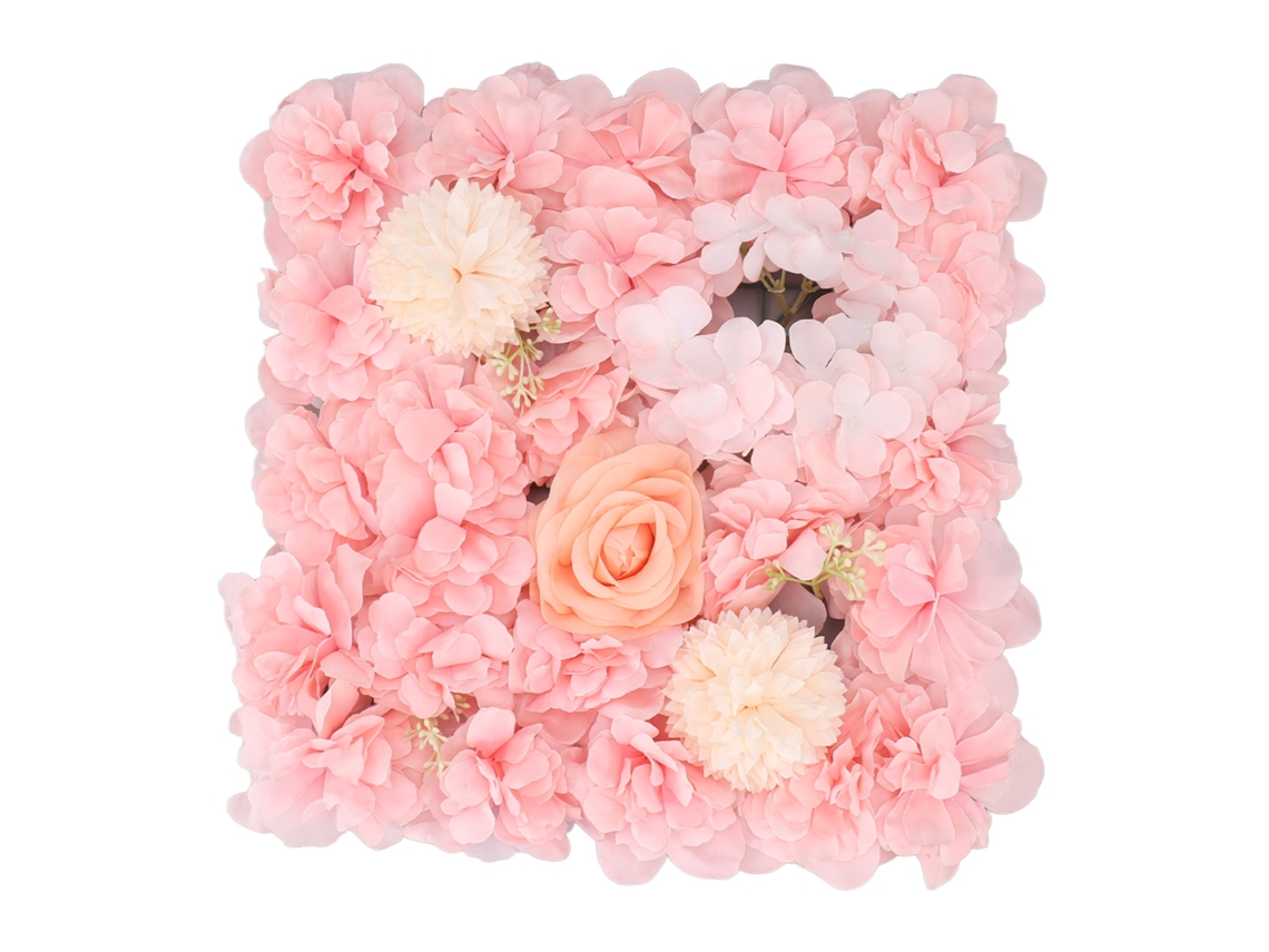 Painéis de Parede com Flores Artificiais, Simulando Rosas de Seda, para Casamentos AQUAFORGE