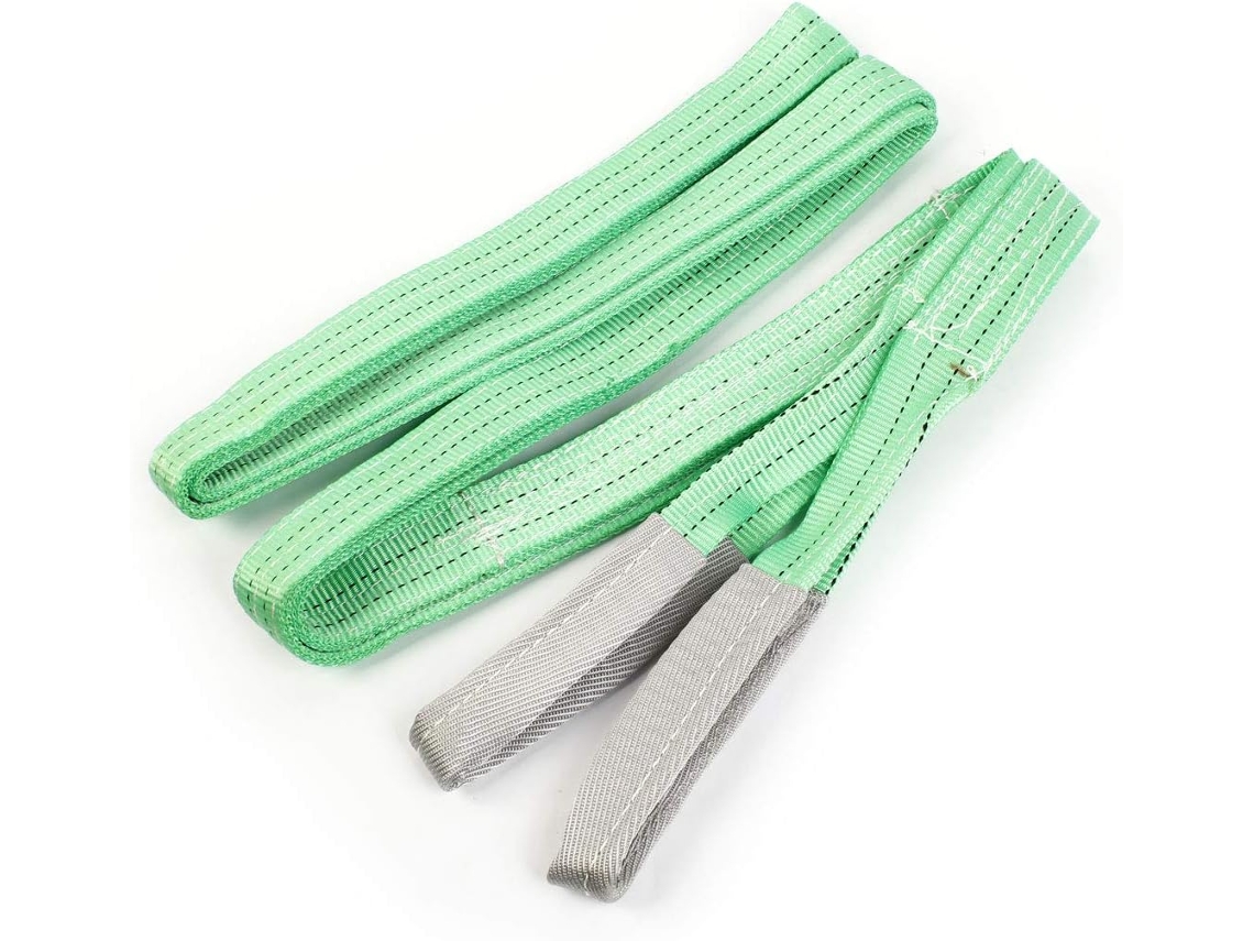 Cinta de Elevação Nylon Verde, 5 M Comprimento, 50 Mm Largura, com Olhal a CHABERLU