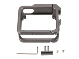 Aluminum Frame Cage For Go 3s For Go3 Action Camera Protective Cage Case Housing Protector With Cold Shoe Mount For Video Light Microphone LAXISCREED