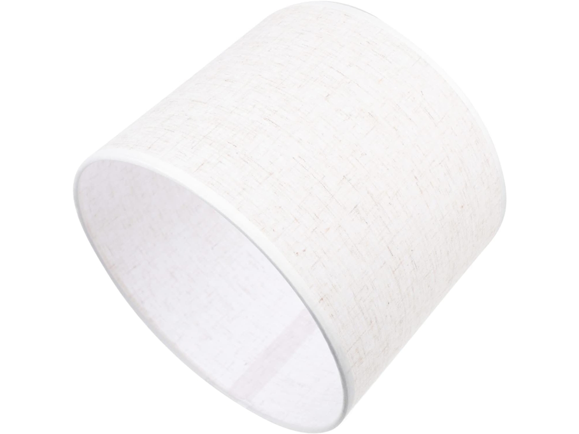 Luminária Cilíndrica de Linho Simples para Decoração de Casa, Que Difunde uma Luz Suave e Não Irritante. SFUSHOS