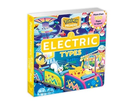 Livro Pokemon Primers Electric Types Book de Josh Bates (Inglês - Capa Dura)