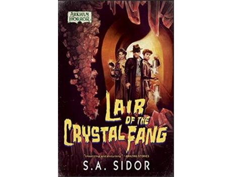 Livro Lair of the Crystal Fang de S A Sidor (Inglês)