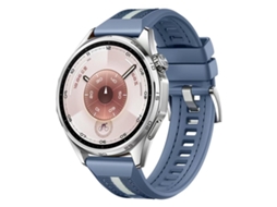 Bracelete para Huawei Watch Gt 6 / 5 / 4 / 3 Silicone e Nylon Trançado Azul Escuro XIAOMOYU (46mm)