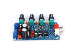 Laxiscreed Ne5532 Pré-amplificador Hi-fi Estéreo Com Controle De Volume E Ajuste De Agudos E Médios