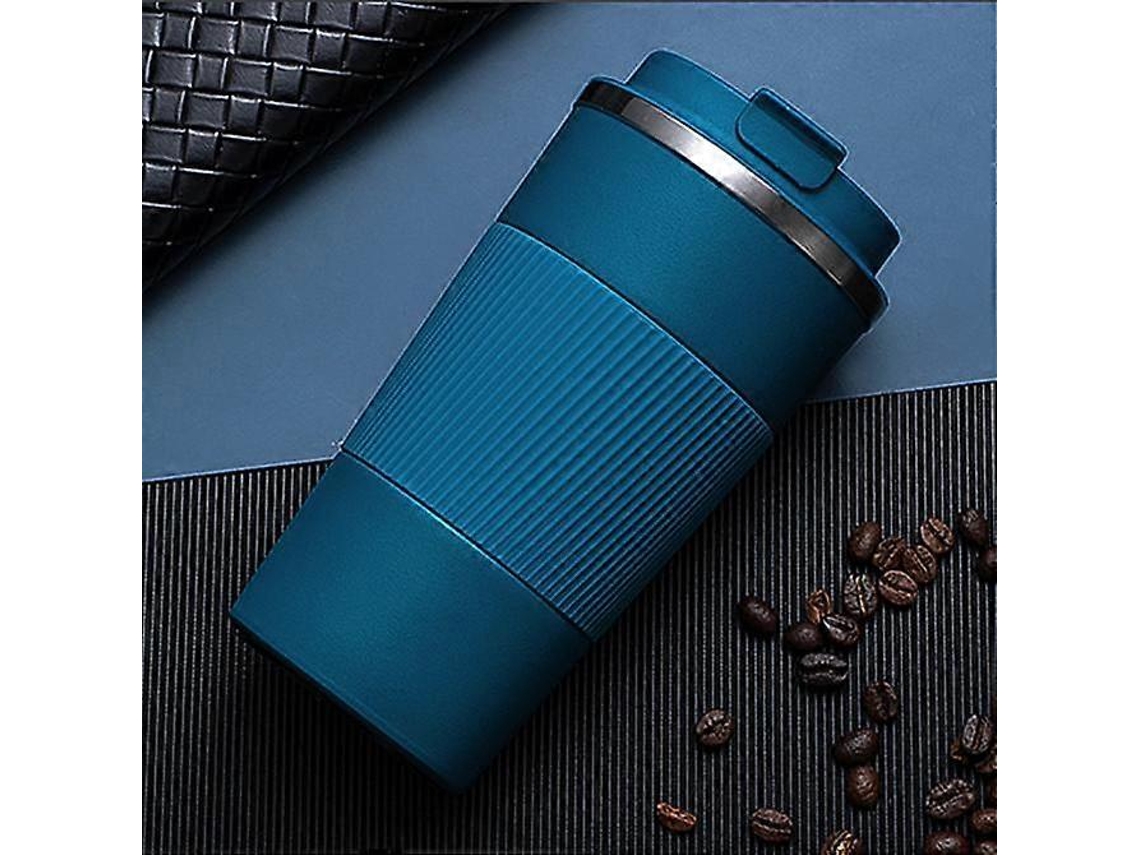 Garrafa Térmica De Café De Aço Inoxidável 304, Dupla, 510ml, Antiderrapante E À Prova De Vazamentos.