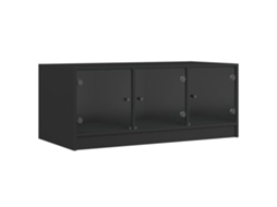 Coffee Table, Coffee Tables Vidaxl Preto Madeira Processada (n/a)