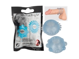 Anéis Penianos - You 2 Toys - Azul - Tpe - Adulto - Extensível