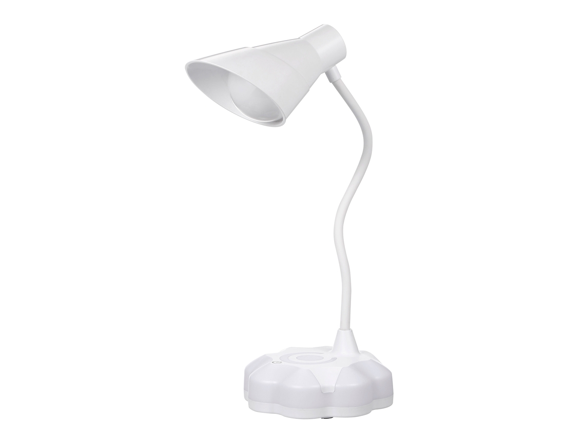 Rebe-lâmpada De Mesa Led Com Proteção Ocular, Controle Táctil E Pescoço Flexível Para Leitura Em Escritório E Quarto