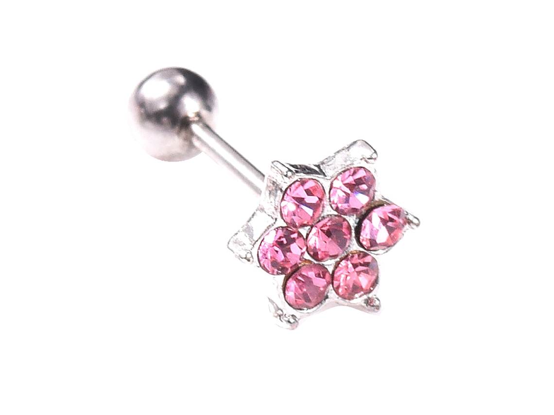 Brincos De Stud Com Strass Hipoalergênico Decorativo