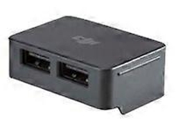 Adaptador De Bateria Dji Para Carregador Portátil Adaptador De Bateria 4a 2 Conectores De Saída Olysi Shop (usb)