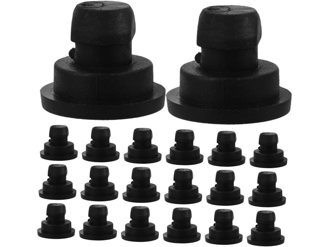 Doitool 20 Unidades Pés De Borracha Antiderrapantes Para Panelas Arroz, Para Substituição Em Panelas De Cozimento Lento