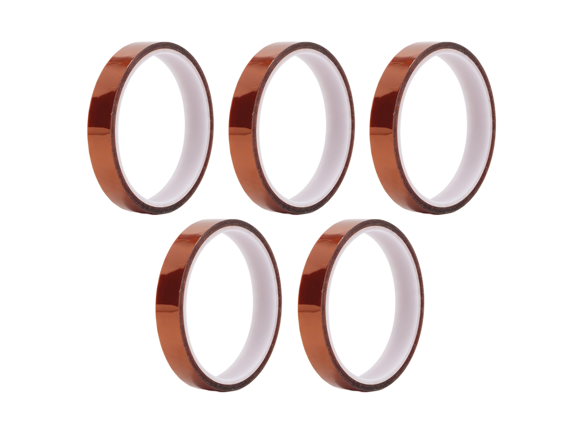 5pcs Fita De Alta Temperatura Resistente Ao Calor Isolante Para Eletrônicos 18mm