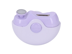 Primerox lixadeira de Unhas Elétrica Automática Anti pinch Usb Recarregável para Bebês Crianças Idosos Roxa
