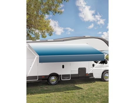 Toldo De Reposição Para Rv 457 Cm Toldo Manual Para A Maioria Dos Rvs, Azul Vevor