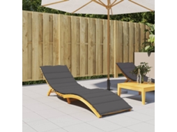 Vidaxl Almofadão P/ Espreguiçadeira 200x50x3cm Tecido Oxford Antracite