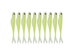 Isca de Silicone Peixe Artificial Portátil 2un